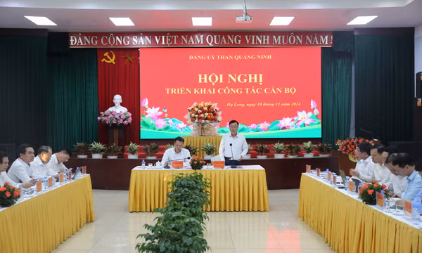 Đảng uỷ Than Quảng Ninh triển khai công tác cán bộ