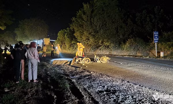 Hai xe máy tông trực diện trên quốc lộ, 1 người tử vong tại chỗ