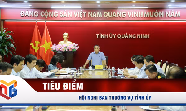 Hội nghị Ban Thường vụ Tỉnh ủy 