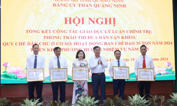 Đảng ủy Than Quảng Ninh tổng kết một số nhiệm vụ công tác xây dựng Đảng