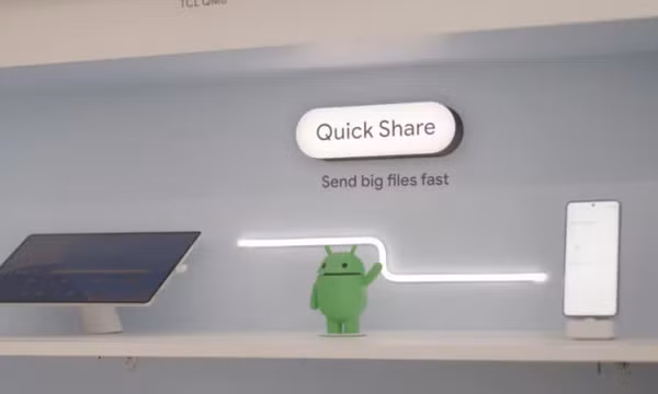 Google có thể cho chia sẻ file nhanh giữa Android và iOS