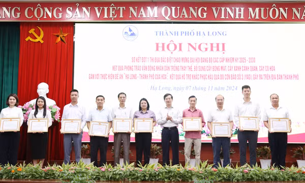 Hạ Long: Sơ kết đợt 1 thi đua đặc biệt chào mừng Đại hội Đảng bộ các cấp nhiệm kỳ 2025 – 2030