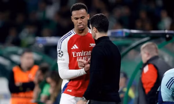 Arteta lo lắng khi Gabriel Magalhaes bị đau phút cuối