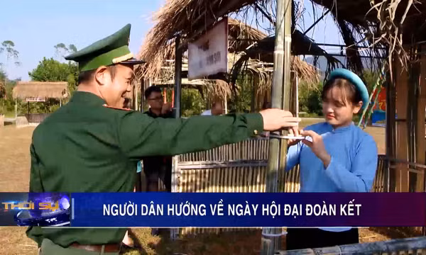 Người dân hướng về ngày hội đại đoàn kết