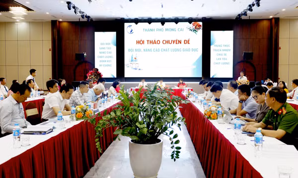 TP Móng Cái tổ chức hội thảo chuyên đề về đổi mới, nâng cao chất lượng giáo dục