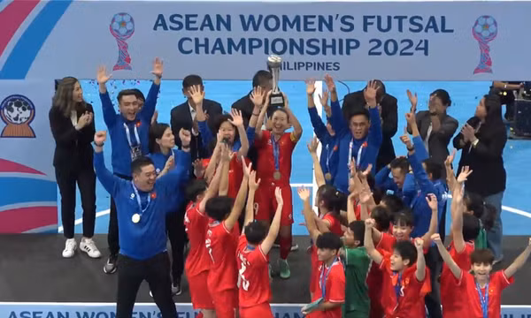 Hạ Thái Lan, tuyển futsal nữ Việt Nam vô địch Đông Nam Á