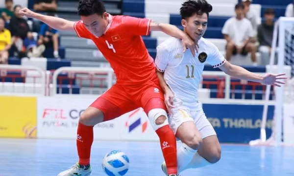 Việt Nam thua Indonesia ở chung kết futsal AFF Cup 2024