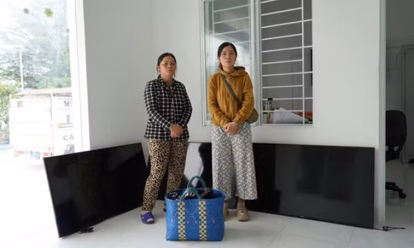 Hai chị em ruột đột nhập loạt trường mẫu giáo để trộm hàng chục tivi, máy tính