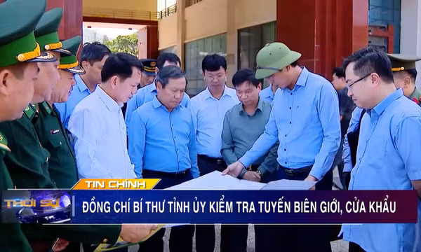 Đồng chí Bí thư Tỉnh ủy Vũ Đại Thắng kiểm tra và làm việc với các địa phương Móng Cái, Bình Liêu