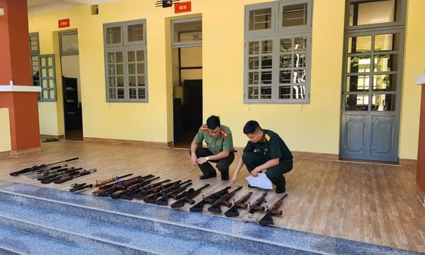 Công an Bình Dương triệt xóa đường dây chế tạo vũ khí quân dụng quy mô lớn