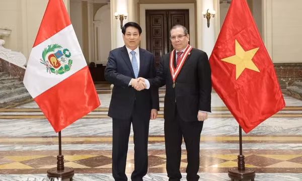 Thúc đẩy quan hệ hợp tác, hữu nghị Việt Nam-Peru ngày càng phát triển