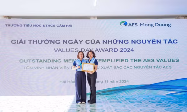Công ty AES Mông Dương đồng hành cùng cộng đồng