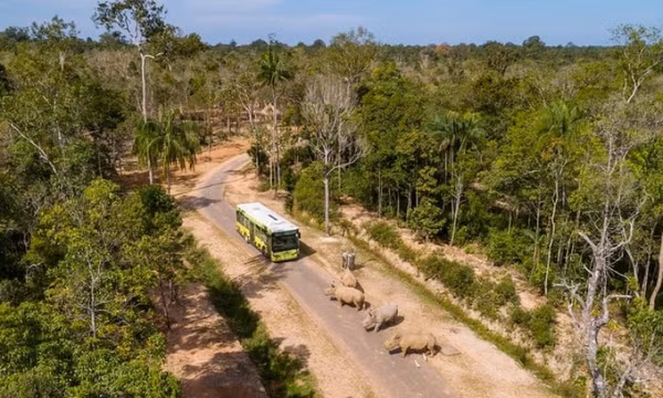Vinpearl Safari Phú Quốc lọt top đầu vườn thú và thủy cung tại châu Á