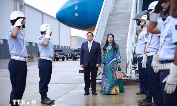Thủ tướng Phạm Minh Chính tới Brazil bắt đầu chuyến công tác dự Hội nghị G20