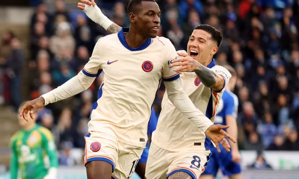 Nicolas Jackson chói sáng, Chelsea đánh bại Leicester City