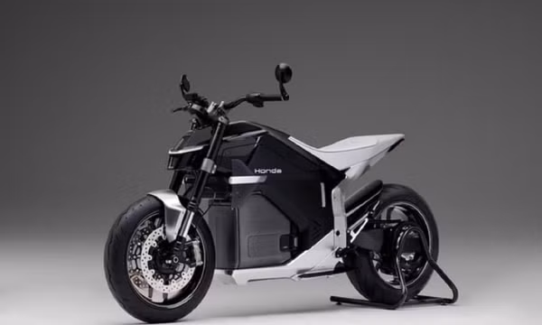 Hé lộ mẫu mô tô thể thao chạy điện mới của Honda