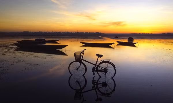 Đến Bình Định ngắm chiều buông trên đầm Trà Ổ