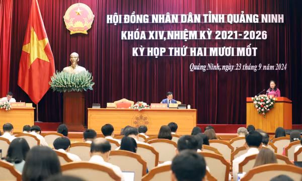 Kỳ họp thứ 22 HĐND tỉnh khóa XIV, nhiệm kỳ 2021-2026