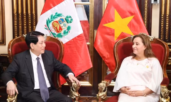 Thúc đẩy hơn nữa quan hệ hữu nghị và hợp tác nhiều mặt giữa Việt Nam và Peru
