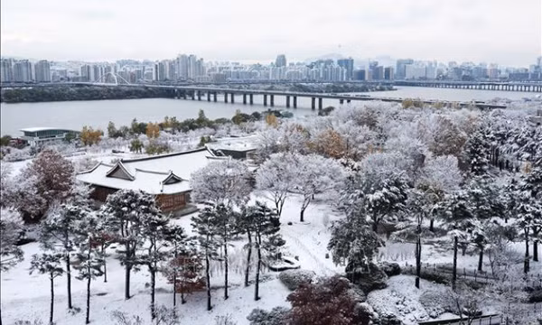 Thủ đô Seoul (Hàn Quốc) hứng chịu bão tuyết tồi tệ nhất trong hơn 50 năm