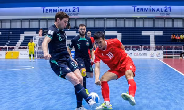 Tuyển futsal Việt Nam thăng tiến vượt bậc, đứng vị trí cao nhất lịch sử