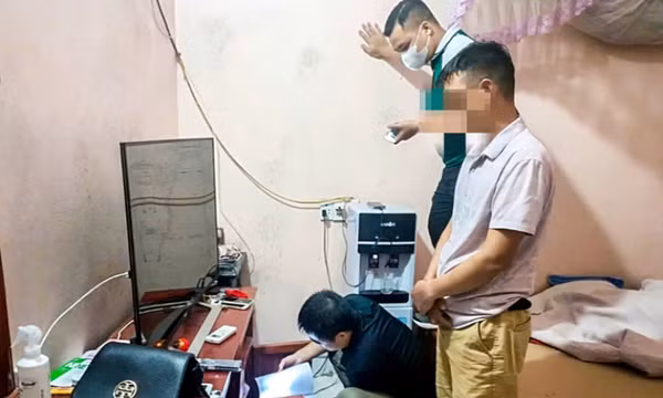 Triệt phá đường dây đánh bạc cao điểm khoảng 1 tỉ đồng/ngày
