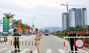 Đảm bảo trật tự ATGT dịp nghỉ lễ và Tuần Du lịch Hạ Long - Quảng Ninh 2014