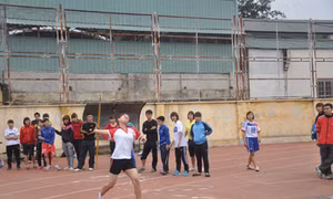 Thi đấu môn điền kinh, Vân Đồn đang tạm dẫn đầu