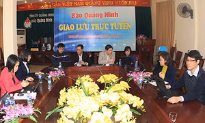 Giao lưu trực tuyến với CLB bóng đá Than Quảng Ninh