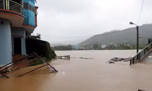 Chủ động phòng chống ngập lụt, lũ ống, lũ quét, sạt lở do hoàn lưu bão