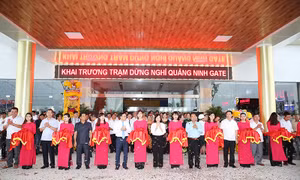 Khai trương Điểm dừng nghỉ Quảng Ninh GATE