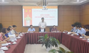 Hội nghị giao ban báo chí tháng 9 năm 2017