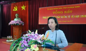 Tổng kết thực hiện Luật Dân quân tự vệ năm 2009