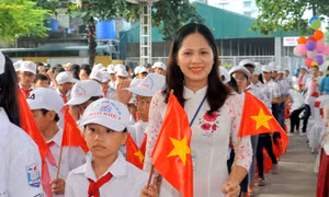 Náo nức, hân hoan ngày tựu trường