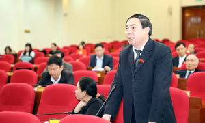 Sôi nổi thảo luận tại tổ về các giải pháp phát triển kinh tế- xã hội