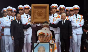 TOÀN CẢNH: Lễ Quốc tang nguyên Tổng Bí thư Đỗ Mười
