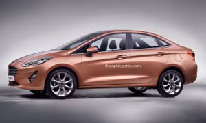 Xem trước Ford Fiesta sedan thế hệ mới