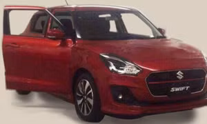 Suzuki Swift thế hệ mới tiếp tục lộ diện