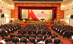 Khai mạc Đại hội đại biểu Đảng bộ huyện Đầm Hà lần thứ XXIV, nhiệm kỳ 2015- 2020