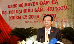 Phát huy truyền thống cách mạng, ổn định chính trị xã hội, xây dựng Đầm Hà là trung tâm sản xuất giống thủy, hải sản