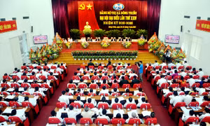 Khai mạc Đại hội Đảng bộ TX Đông Triều lần thứ XXIV, nhiệm kỳ 2015- 2020