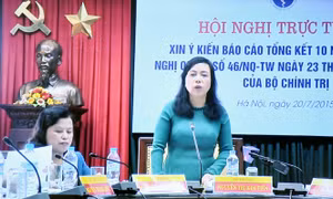 Bộ Y tế lấy ý kiến góp ý dự thảo Báo cáo tổng kết 10 năm thực hiện Nghị quyết 46