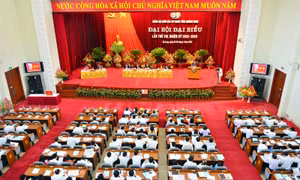 Khai mạc Đại hội đại biểu Đảng bộ Khối các cơ quan tỉnh nhiệm kỳ 2015-2020