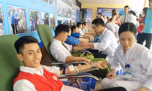 2 ngày tiếp nhận 318 đơn vị máu