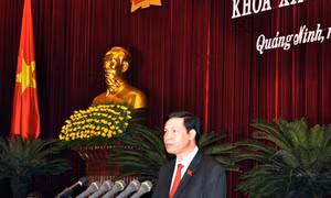 Bài phát biểu của đồng chí Nguyễn Đức Long, Phó Bí thư Tỉnh ủy, Chủ tịch HĐND tỉnh tại Kỳ họp thứ 18, HĐND tỉnh khoá XII.