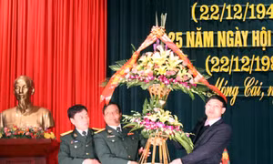 Móng Cái: Kỉ niệm 70 năm ngày thành lập Quân đội nhân dân Việt Nam