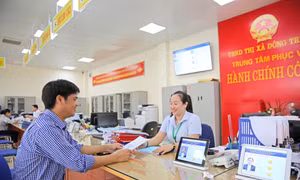 Bài 1: Khi hành chính liên thông từ tỉnh đến xã