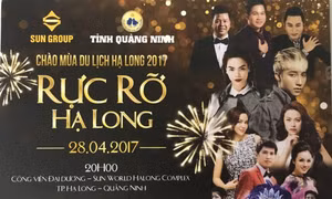 10 giờ hôm nay (28/4) phát vé miễn phí Chương trình "Rực rỡ Hạ Long 2017" tại Công viên Đại Dương Hạ Long