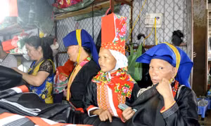Lễ hội "Kiêng gió" của đồng bào Dao Thanh Phán tại Bình Liêu