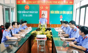 Đảng bộ Viện KSND tỉnh: Phòng, chống "tự diễn biến", "tự chuyển hoá"